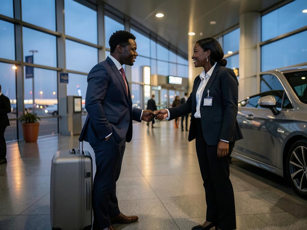 How an airport meet-and-greet transfer actually works at JKIA